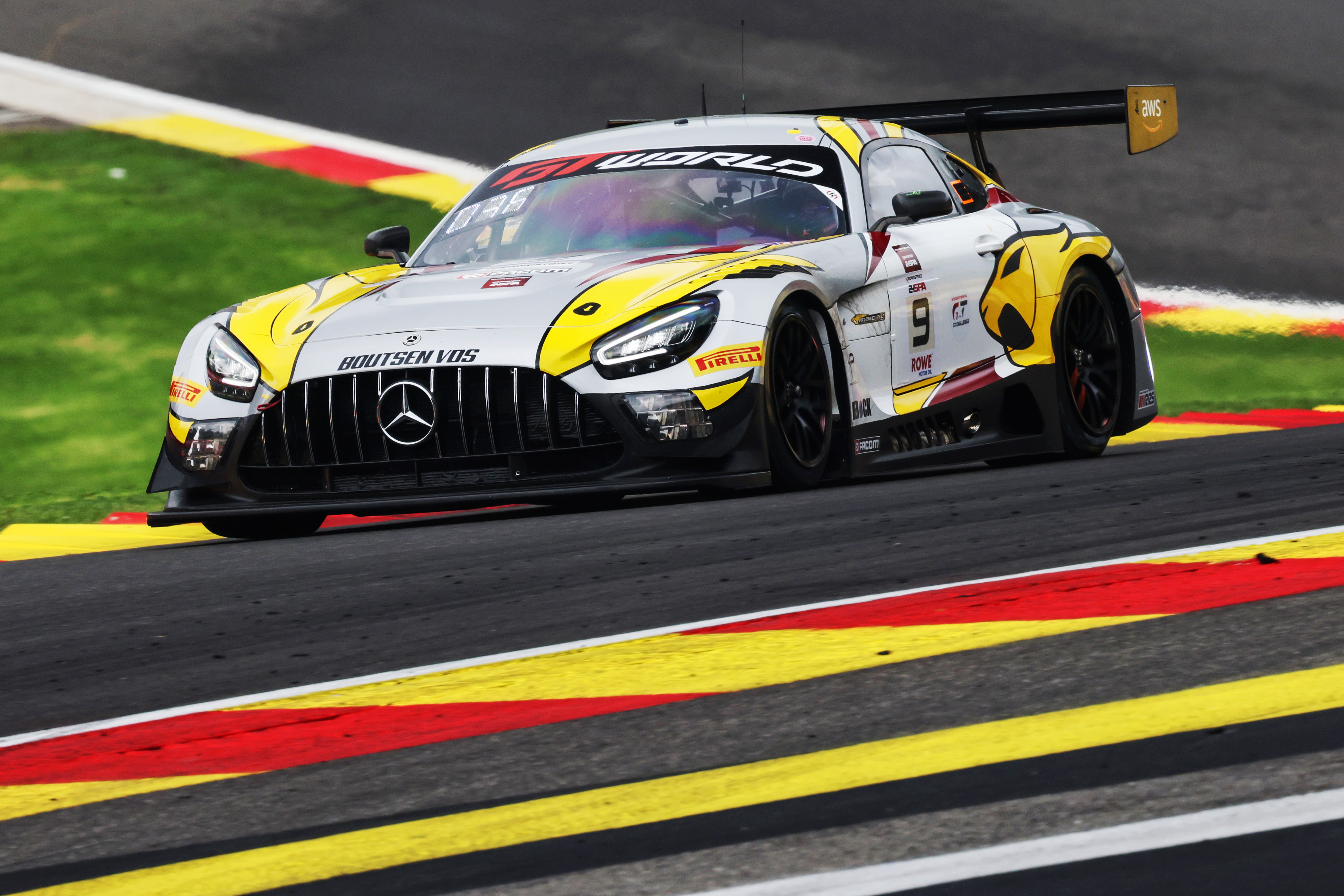 Boutsen VDS AMG GT3 EVO #9 Spa24h 2025 Two Mercedes-AMG on the